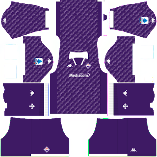 Kit Fiorentina / Serie A 2023-2024 Dream League Soccer