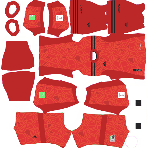 GK Home Kit México / Mundial Qatar 2022 Dream League Soccer