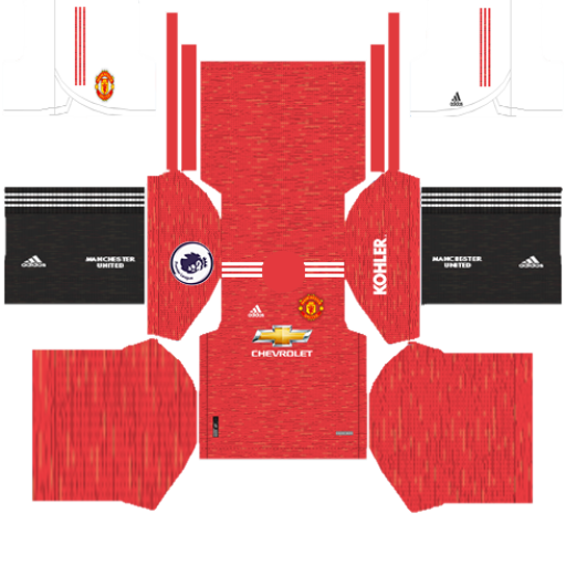 Home Kit Manchester United / Premier League 2020-2021 Dream League Soccer
