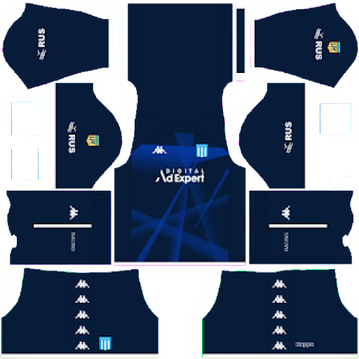 Away Kit Racing Club / Liga Argentina 2023 Dream League Soccer