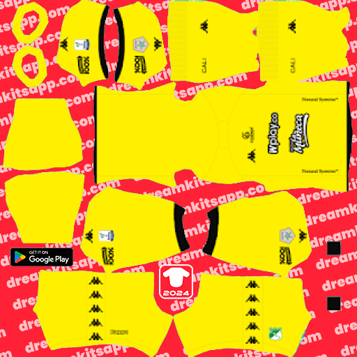 Kit Deportivo Cali / Liga BetPlay 2023 GK Tercero Dream League Soccer