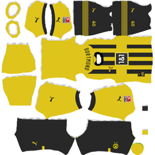 Kit Borussia Dortmund / Bundesliga 2022-2023 Local Dream League Soccer
