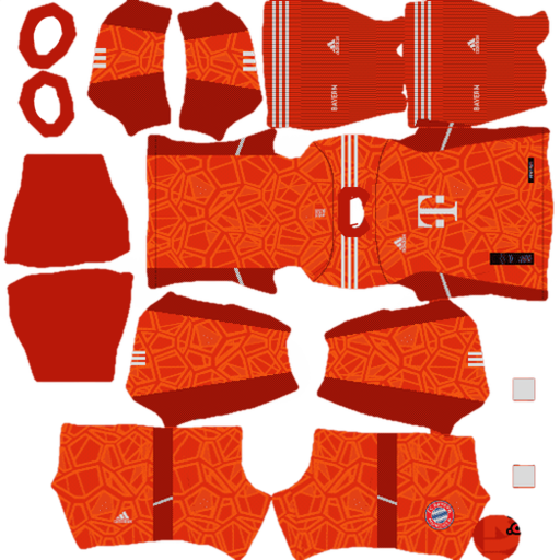Kit Bayern Munich / Bundesliga 2022-2023 GK Visitante Dream League Soccer