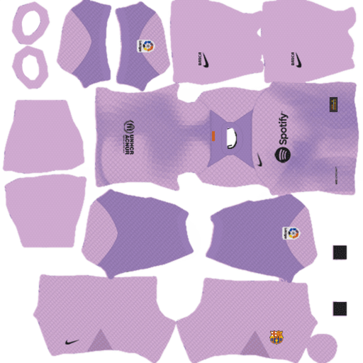 GK Third Kit Barcelona / LaLiga EA Sports 2022-2023 Dream League Soccer