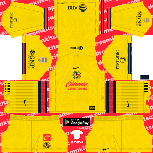 Home Kit America / Liga MX 2024-2025 Dream League Soccer
