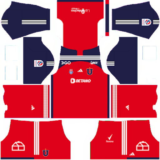 Away Kit Universidad de Chile / Campeonato Betsson 2023 Dream League Soccer