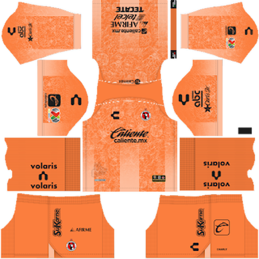 Kit Tijuana / Liga MX 2022-2023 GK Visitante Dream League Soccer
