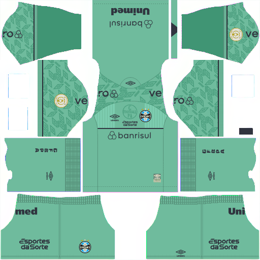 GK Home Kit Gremio / Brasileirão 2023 Dream League Soccer