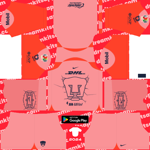 GK Away Kit Pumas / Liga MX 2023-2024 Dream League Soccer