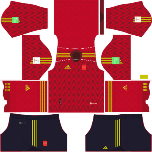 Kit España / Mundial Qatar 2022 Local Dream League Soccer