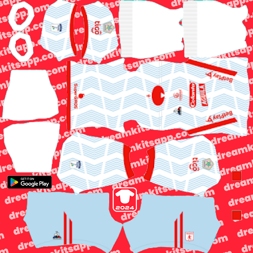 GK Home Kit América de Cali / Liga BetPlay 2023 Dream League Soccer