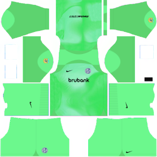 GK Home Kit San Lorenzo / Liga Argentina 2023 Dream League Soccer