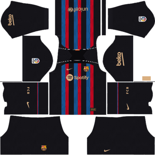Kit Barcelona / LaLiga EA Sports 2022-2023 Local Dream League Soccer