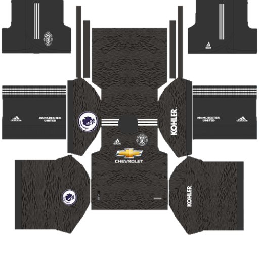 Kit Manchester United / Premier League 2020-2021 Visitante Dream League Soccer