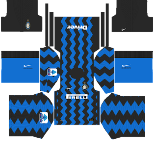 Home Kit Inter Milan / Serie A 2020-2021 Dream League Soccer