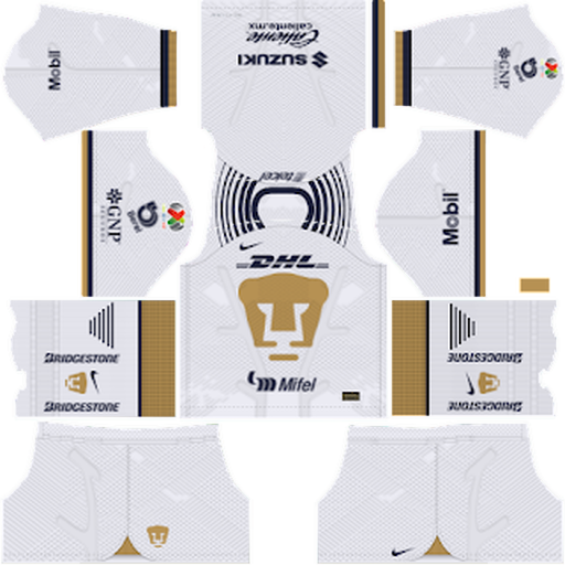 Kit Pumas / Liga MX 2022-2023 Dream League Soccer