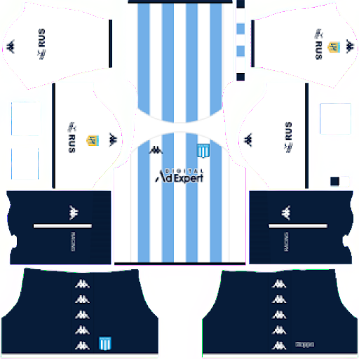 Kit Racing Club / Liga Argentina 2023 Local Dream League Soccer