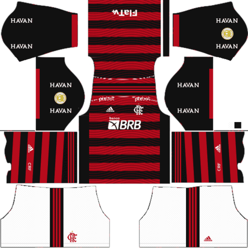 Kit Flamengo / Brasileirão 2022 Dream League Soccer