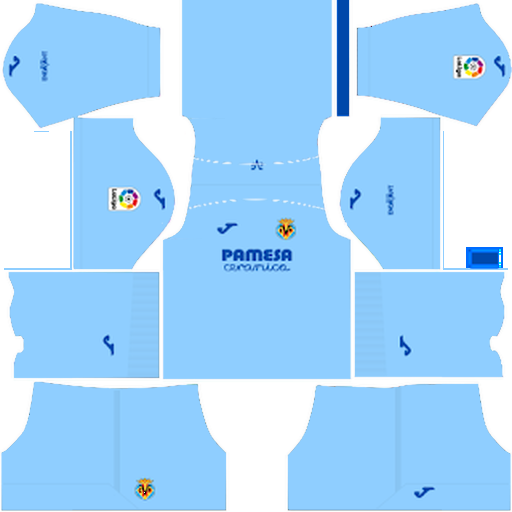 GK Home Kit Villarreal / LaLiga EA Sports 2021-2022 Dream League Soccer