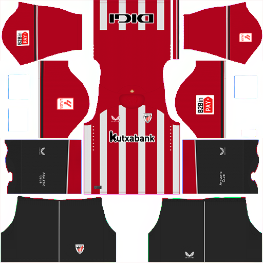 Kit Athletic Club Bilbao / LaLiga EA Sports 2023-2024 Dream League Soccer