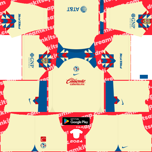Kit America / Liga MX 2023-2024 Dream League Soccer