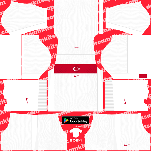 Kit Turkey / UEFA EURO 2024 Dream League Soccer