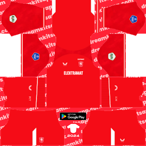Kit FC Twente / Eredivisie 2023-2024 Dream League Soccer