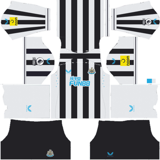 Kit Newcastle United / Premier League 2022-2023 Dream League Soccer